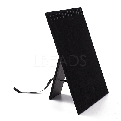 Wood Jewelry Necklace Display Planks NDIS-N003-03-1