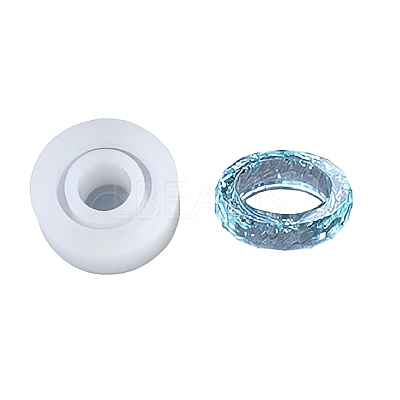 Transparent DIY Ring Silicone Molds DIY-WH0128-03C-1