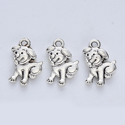 Tibetan Style Alloy Pendants TIBE-R316-012AS-RS-1