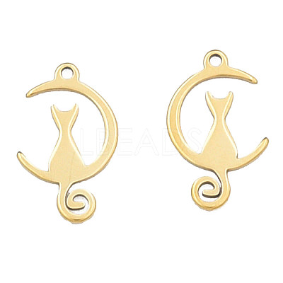 Ion Plating(IP) 201 Stainless Steel Pendants LS-STAS-N098-081LG-1
