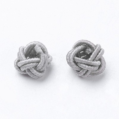 Nylon Cord Woven Beads NWIR-F005-14E-1