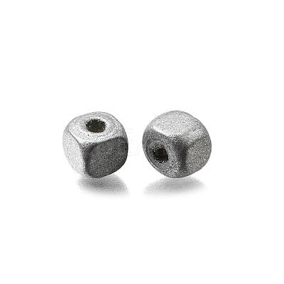 Spray Painted Wooden Beads WOOD-P021-01A-01-1