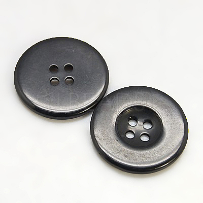 Resin Buttons RESI-D033-11mm-02-1