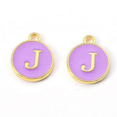 Golden Plated Alloy Enamel Charms LS-ENAM-S118-10J-1