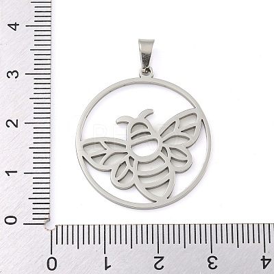 Non-Tarnish 304 Stainless Steel Pendants STAS-Z076-14P-1