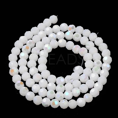 Imitation Jade Glass Beads Strands EGLA-A035-J6mm-L05-1