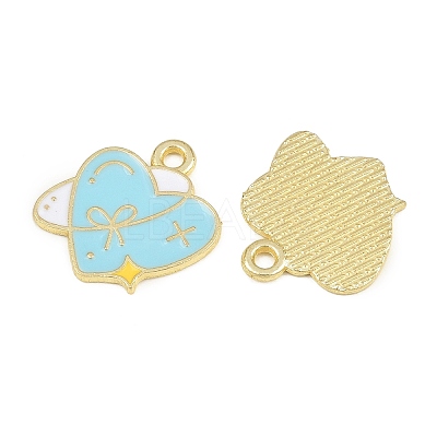 Alloy Enamel Pendants AL-CBA0485-02A-G02-1