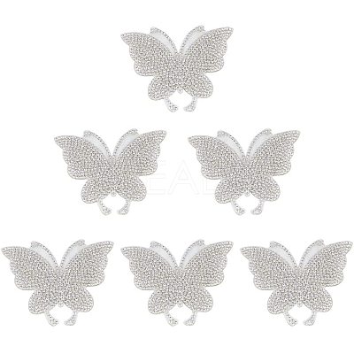 Iron On Rhinestone Glue Sheets DIY-NB0002-95-1