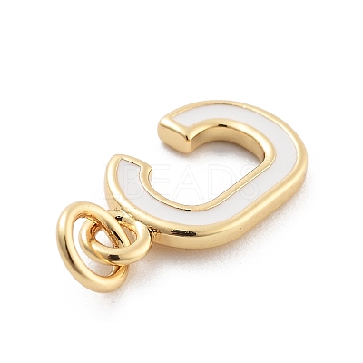 Rack Plating Brass Pendants KK-C065-05C-G-1