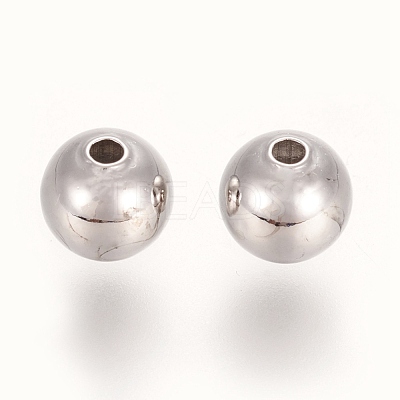 Brass Round Spacer Beads KK-L147-197P-2.5mm-NR-1