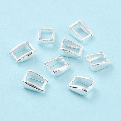 925 Sterling Silver Ice Pick Pinch Bails STER-Z001-016B-S-1