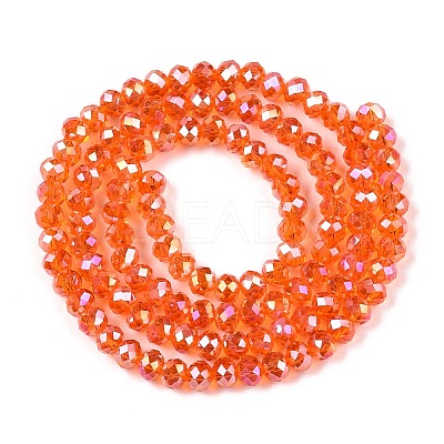 Electroplate Glass Beads Strands LS-EGLA-A044-T3mm-B25-1