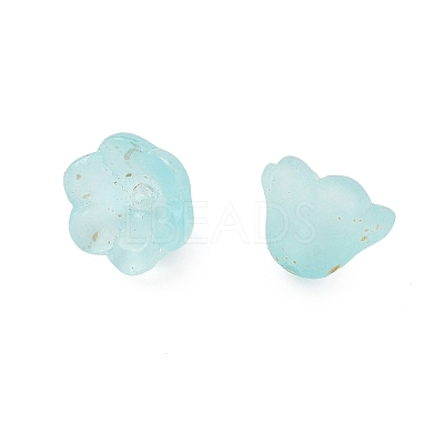 Frosted Glass Bead Cap FGLA-C001-01C-1