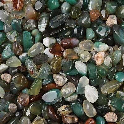 Dyed & Heated Natural Agate Beads G-J402-04B-03-1