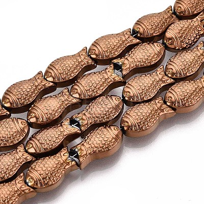 Electroplate Glass Beads Strands X1-EGLA-T025-03F-1