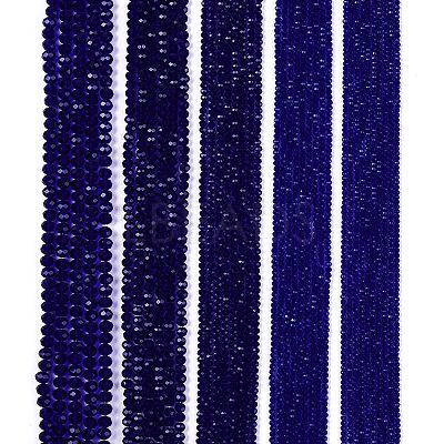 Glass Beads Strands EGLA-A044-T8mm-D06-1