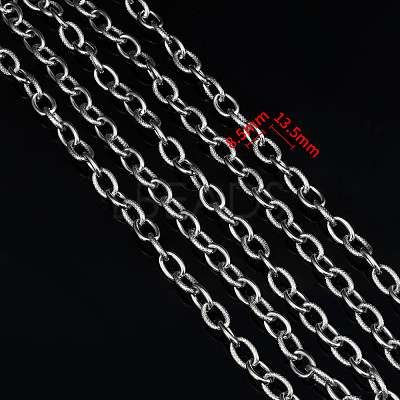 304 Stainless Steel Cable Chains CHS-H162-97P-1