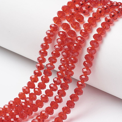 Glass Beads Strands EGLA-A034-T6mm-D-1
