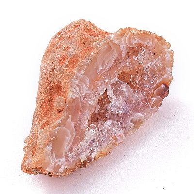 Natural Geode Agate Druzy Agate Display Decorations DJEW-I014-01B-1