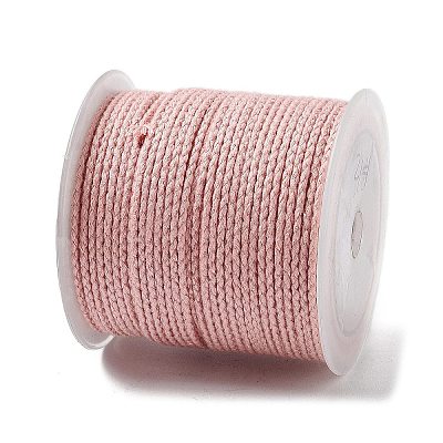 20M Polyester Braided Cord for Jewelry Making OCOR-G015-04A-24-1