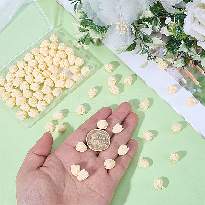 100Pcs Synthetic Coral Beads FIND-SC0023-04-1