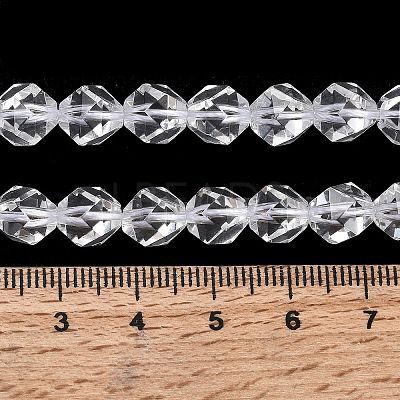Synthetic Quartz Crystal Beads Strands G-Z119-A42-02-1