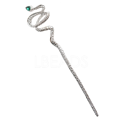 Alloy Rhinestone Hair Sticks LS-PW-WG73999-03-1