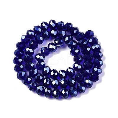 Electroplate Glass Beads Strands LS-EGLA-A044-T8mm-A06-1