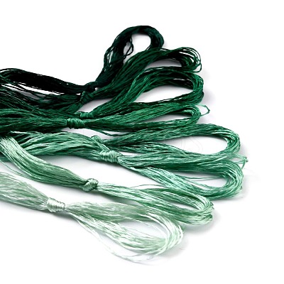 Real Silk Embroidery Threads OCOR-D012-01R-1