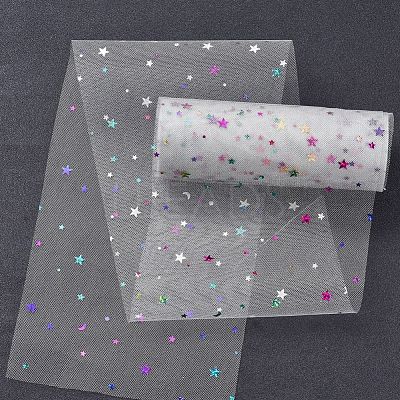 Star Sequin Deco Mesh Ribbons OCOR-P010-F12-1