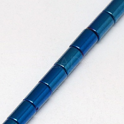 Electroplate Non-magnetic Synthetic Hematite Beads Strands G-J162-C-03-1