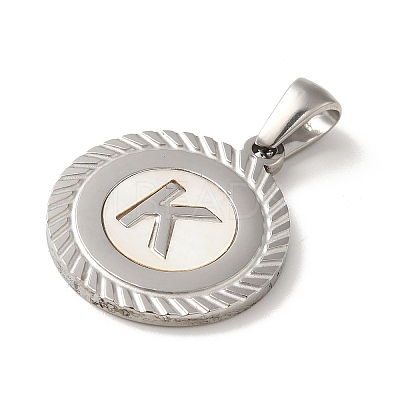304 Stainless Steel Pendants STAS-I204-K-P-1