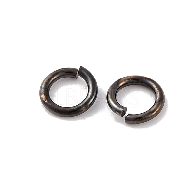 Brass Saw Cut Open Jump Rings KK-G514-01J-B-1