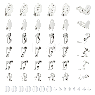 36Pcs 6 Styles 304 Stainless Steel Converter STAS-UN0053-57-1