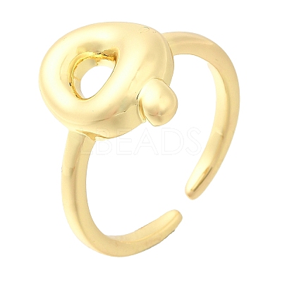 Rack Plating Brass Open Cuff Rings RJEW-S394-01G-Q-1
