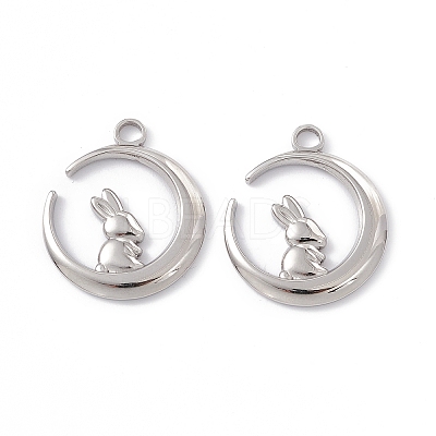 Non-Tarnish 304 Stainless Steel Pendants LS-STAS-K242-01P-1