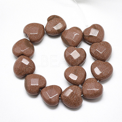 Synthetic Goldstone Beads Strands LS-G-S357-E01-18-1
