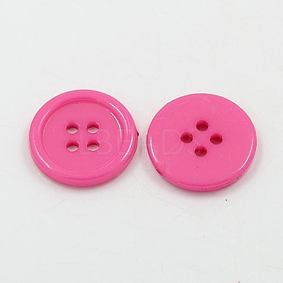 Acrylic Sewing Buttons LS-BUTT-E076-B-03-1