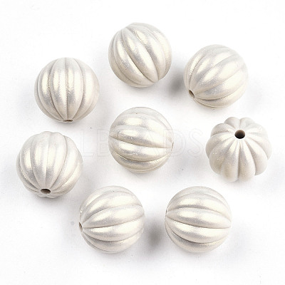 Spray Painted Acrylic Beads MACR-T037-04A-1