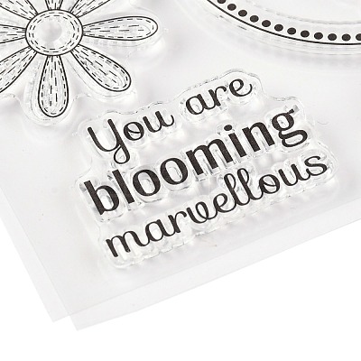 Silicone Clear Stamps X-DIY-A013-19-1