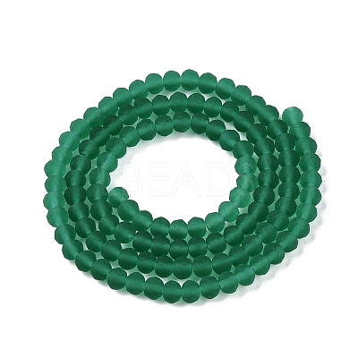 Transparent Glass Beads Strands EGLA-A044-T4mm-MD18-1