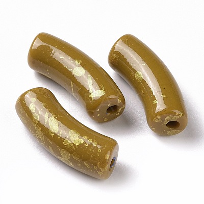 Opaque Acrylic Beads OACR-A016-05D-1