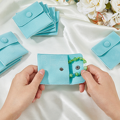 24Pcs Square Velvet Jewelry Bags TP-FI0001-02F-1