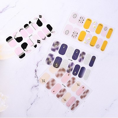 Full Cover Nombre Nail Stickers MRMJ-S060-ZX3-M-1