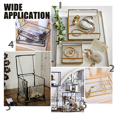 Tin Jewelry Box OBOX-WH0007-09-1