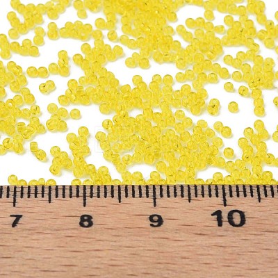 15/0 Transparent Czech Glass Seed Beads SEED-N004-004-25-1