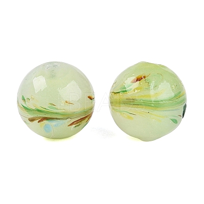 Handmade Lampwork Beads LAMP-T023-02B-08-1