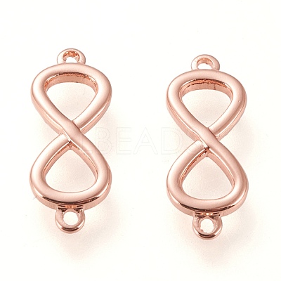 Brass Links Connectors KK-L006-004RG-1