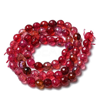 Natural Agate Beads Strands G-C082-A01-11-1