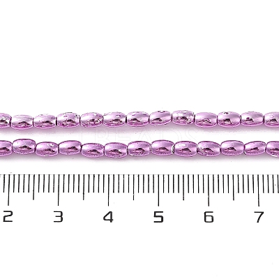 Electroplate Beads Strands X-EGLA-H104-02I-1